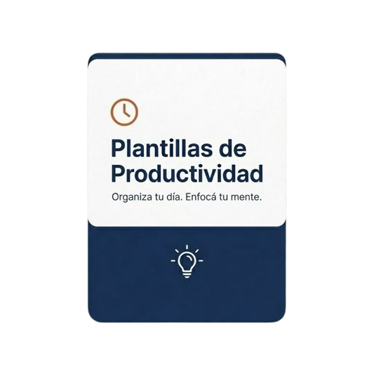 Plantillas de Productividad de REGALO